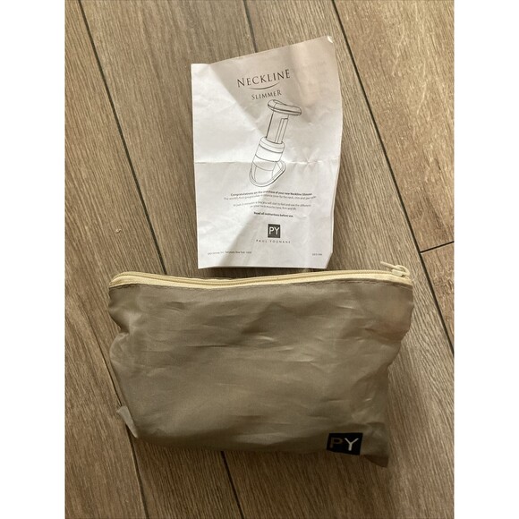 PY Hammacher Two Minute Chin Neck Toner Exerciser Neckline Trainer Slimmer - Picture 3 of 3